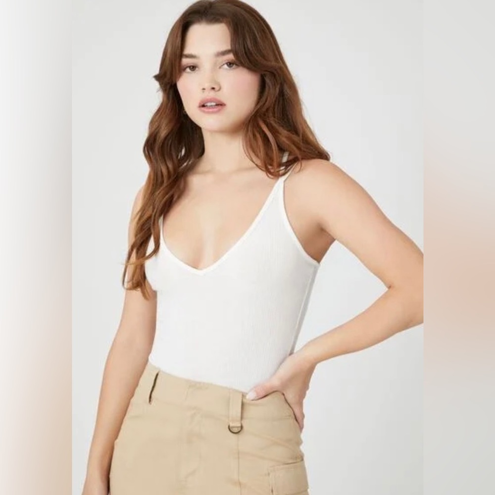 Plunging Strappy Bodysuit